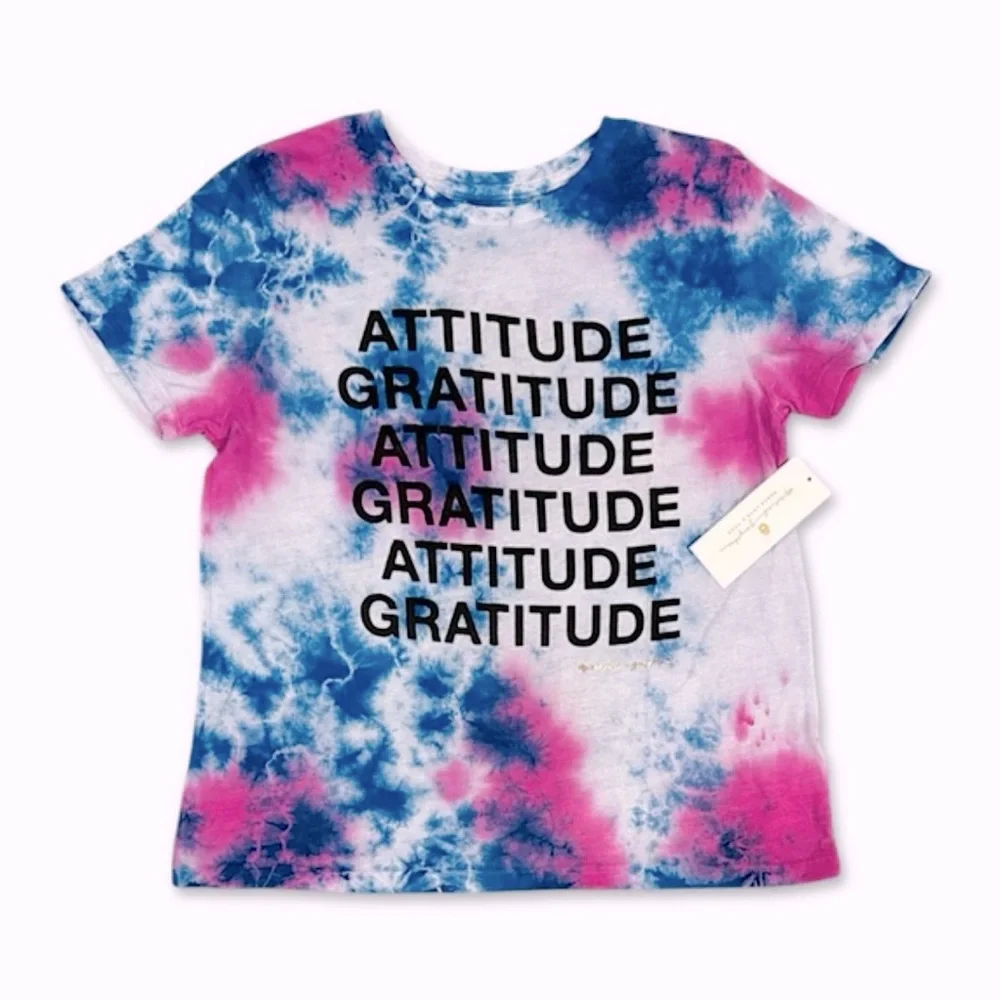 Spiritual Gangster Gratitude Attitude Tie Dye Tee #11